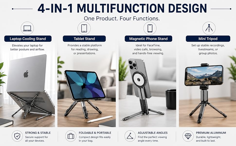 Aluminum Multipurpose Stand