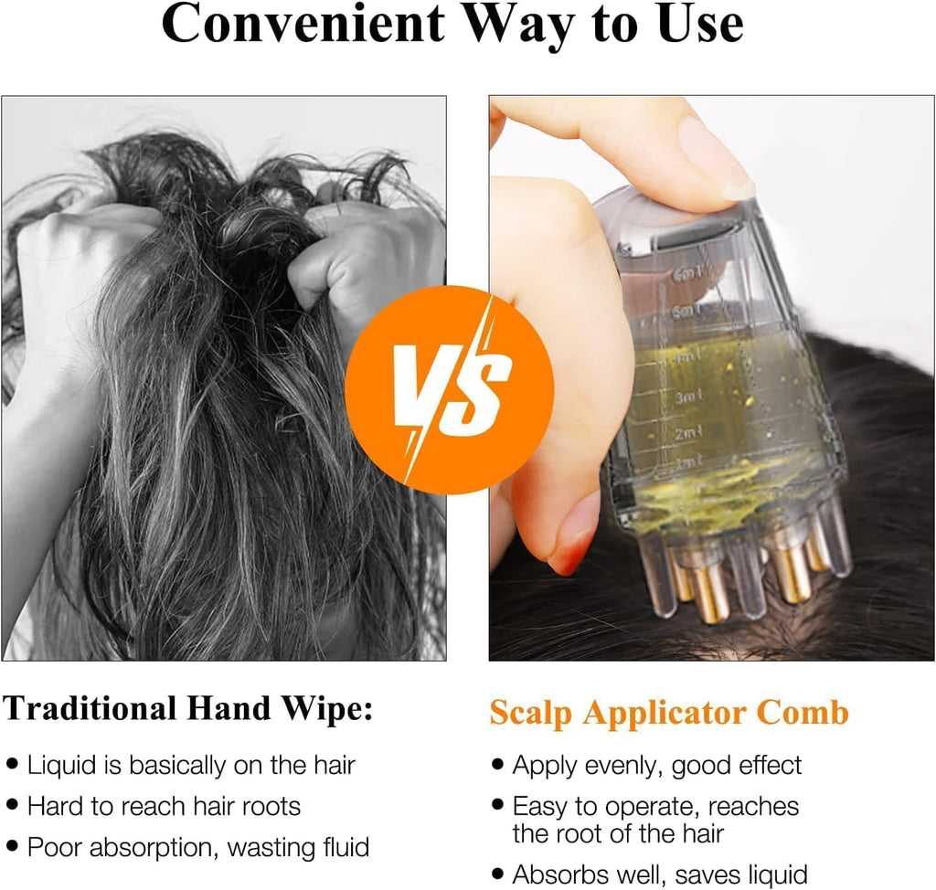 Root-to-scalp Hair Oil Applicator