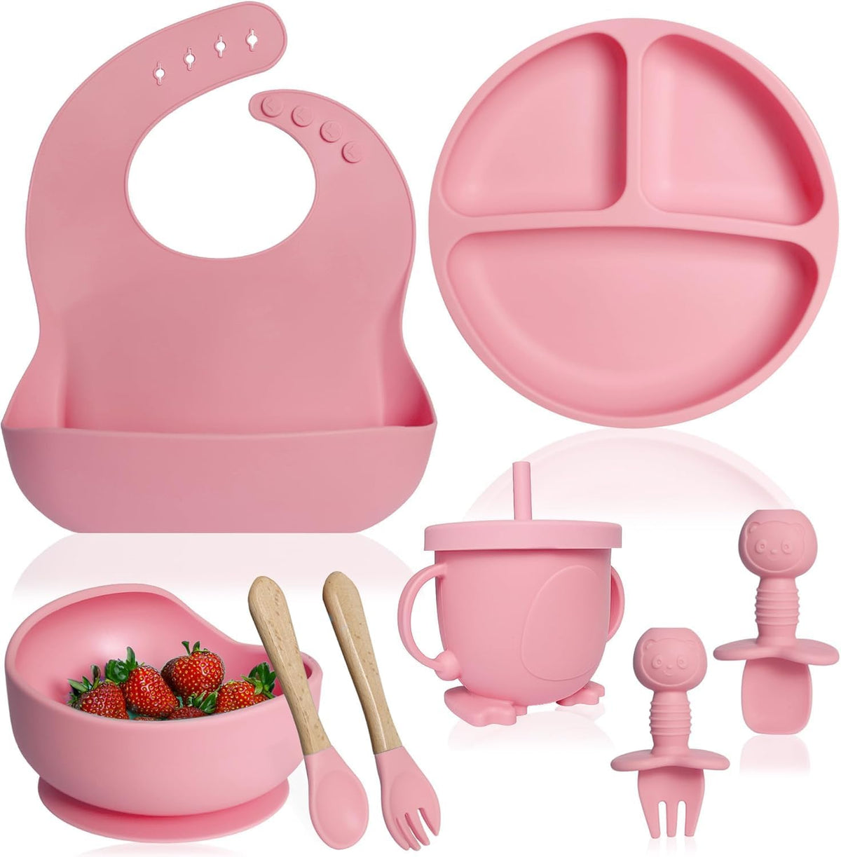 Silicone Baby Feeding Set
