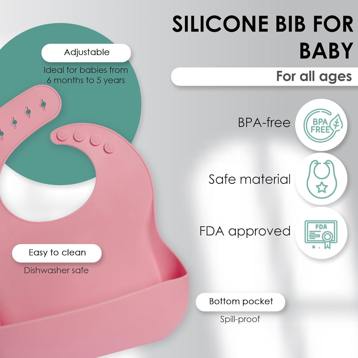 Silicone Baby Feeding Set
