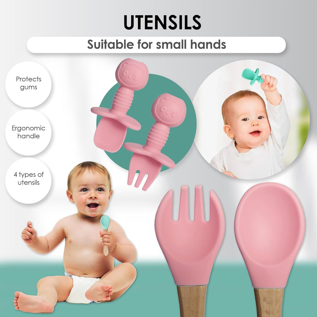 Silicone Baby Feeding Set