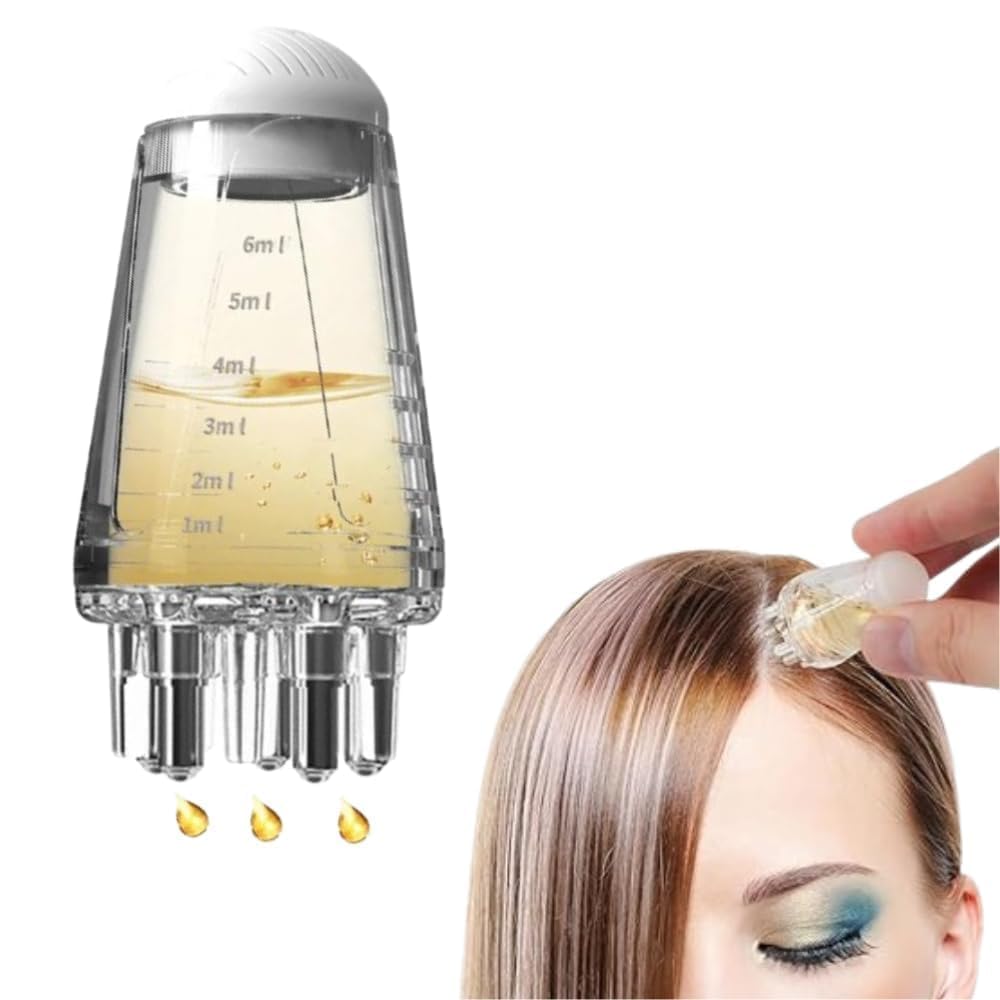Root-to-scalp Hair Oil Applicator