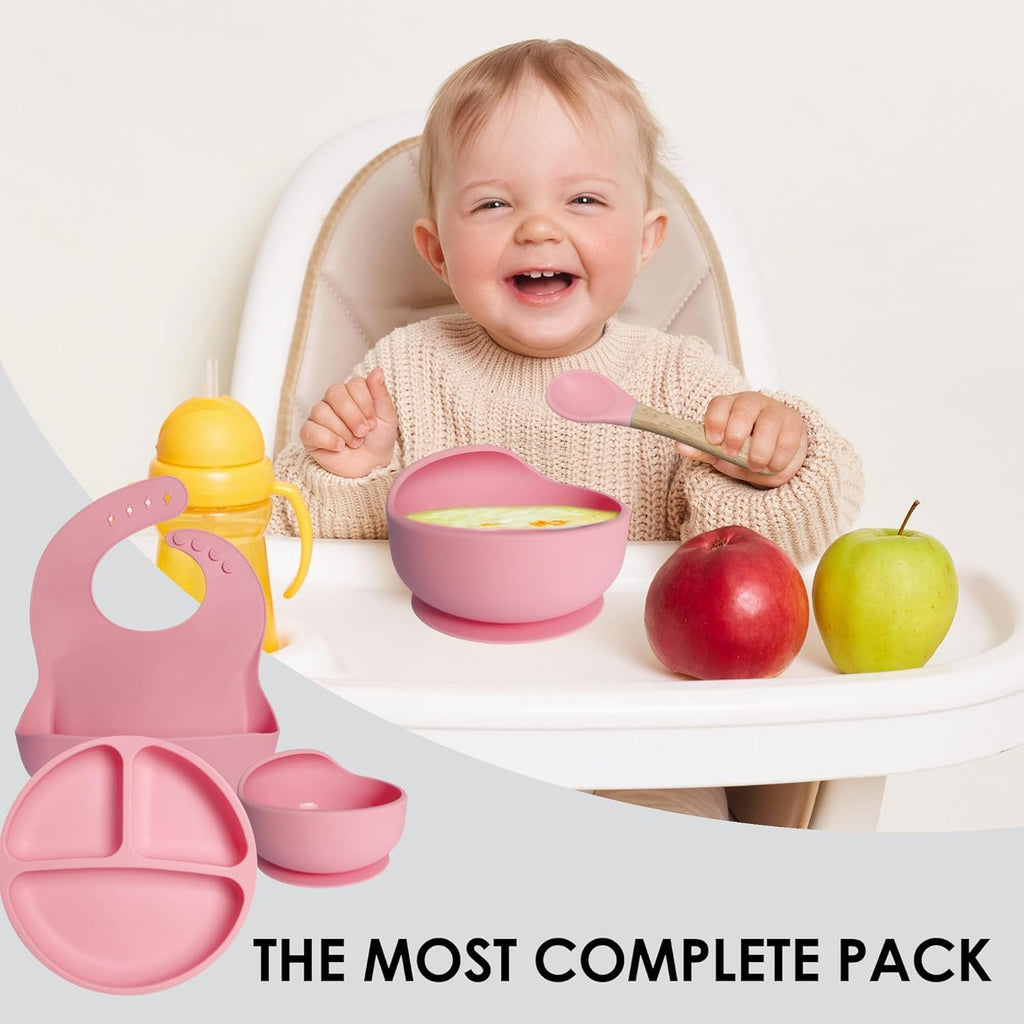 Silicone Baby Feeding Set