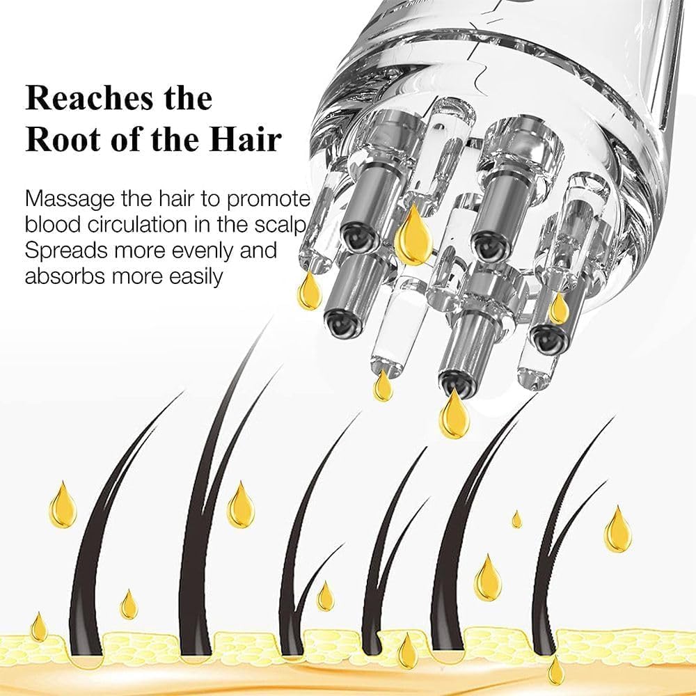 Root-to-scalp Hair Oil Applicator