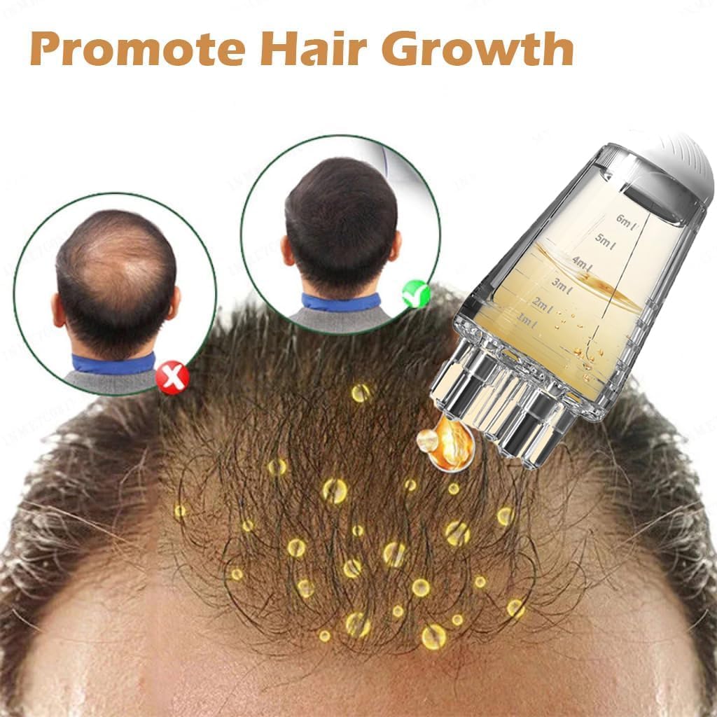 Root-to-scalp Hair Oil Applicator