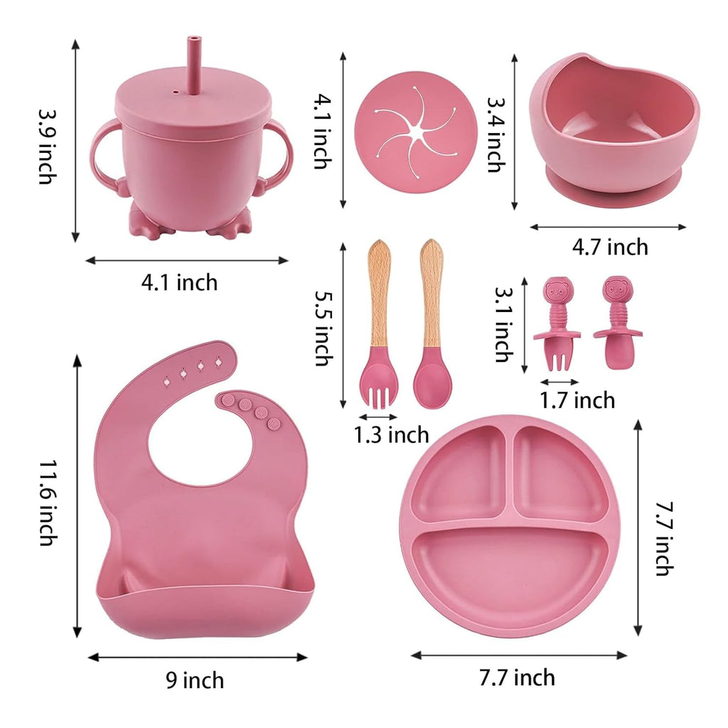 Silicone Baby Feeding Set