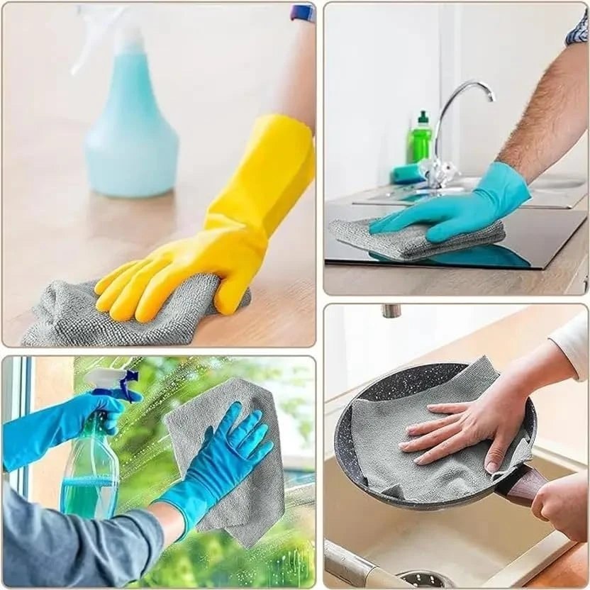Microfiber Cleaning Cloth Roll