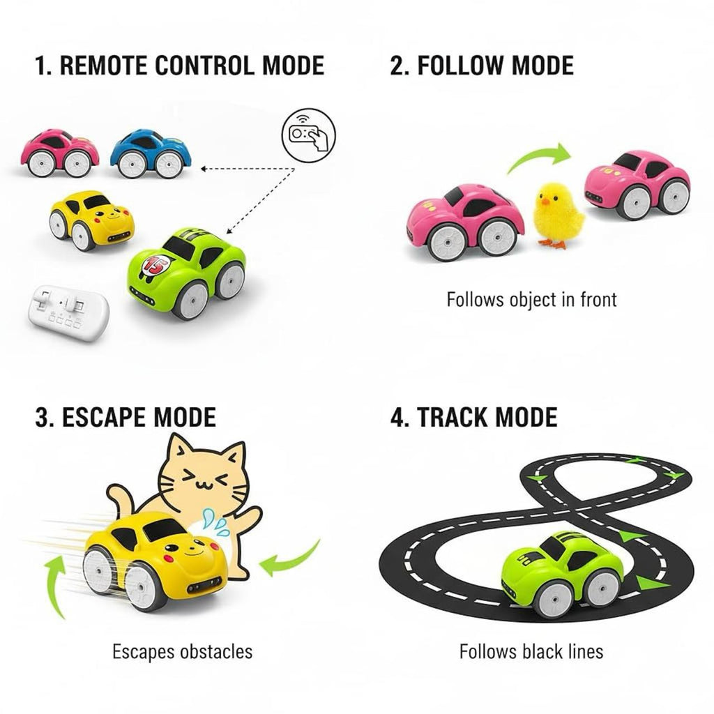 Mini Intelligent Car (Random Color)
