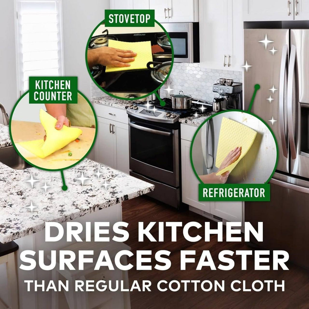 Cellulose Sponge Absorbent Cleaning Cloth