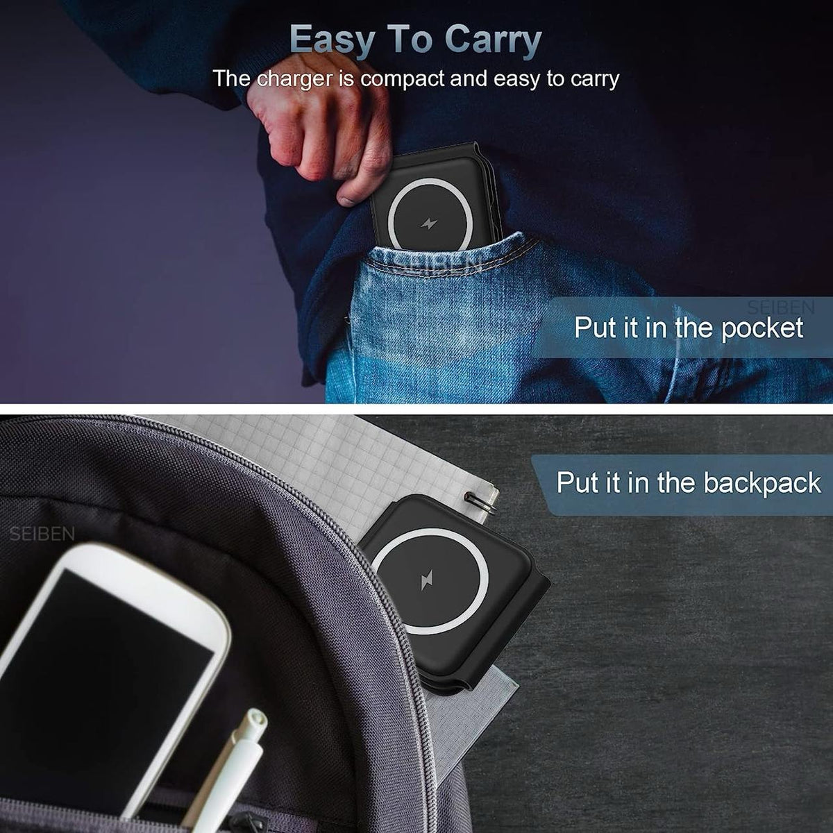 3 in 1 Foldable Magnetic Wireless Charger