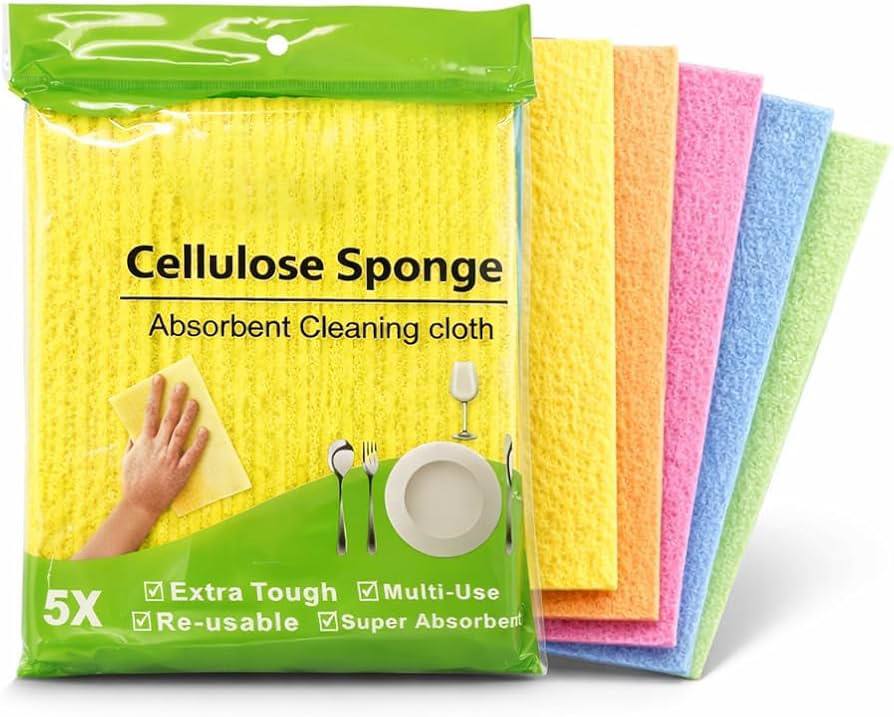Cellulose Sponge Absorbent Cleaning Cloth