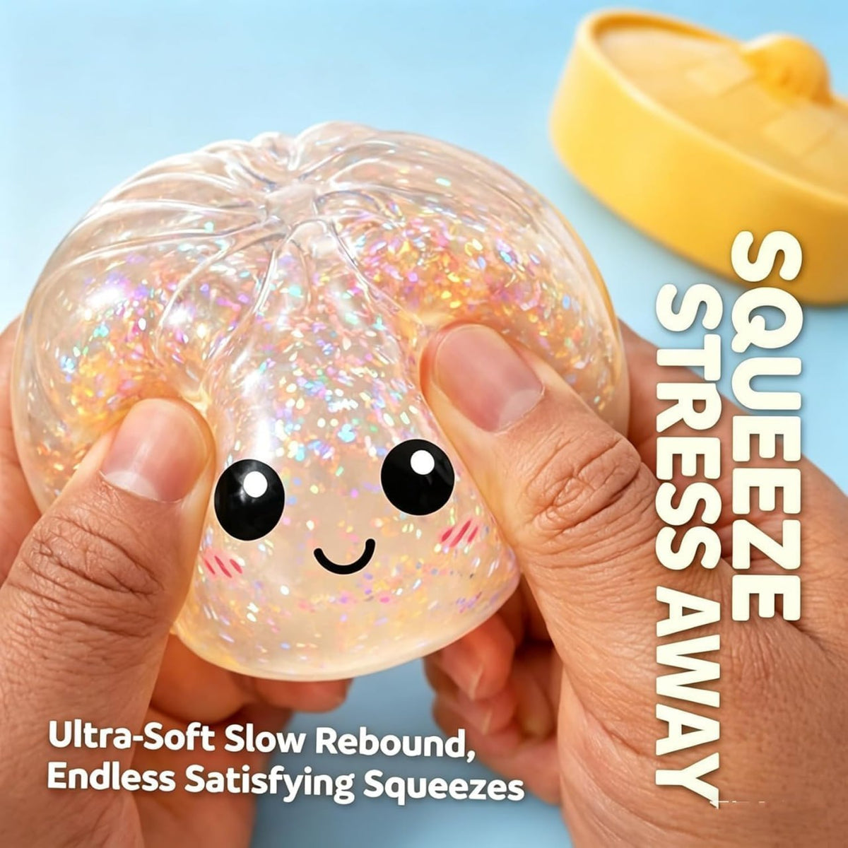 Dumpling Squishy (Pack of 1 - Random Color)
