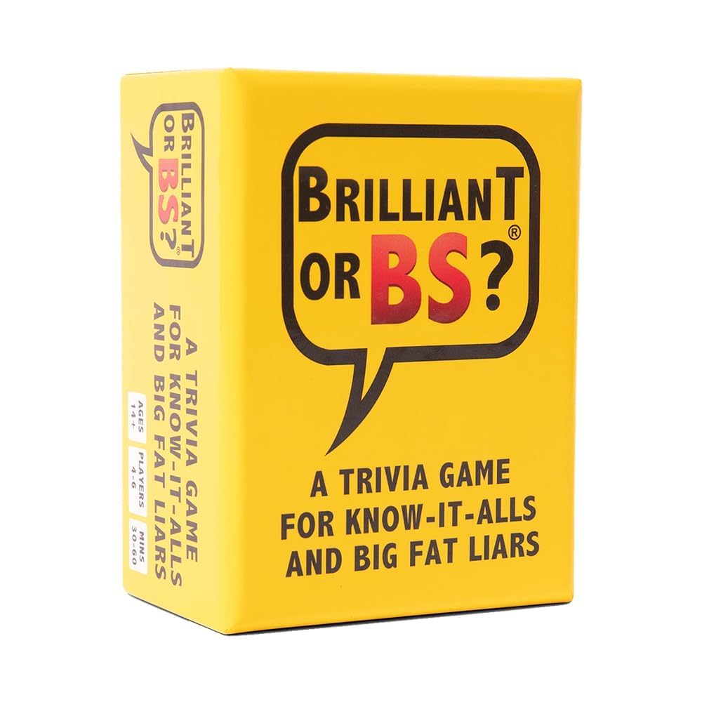 Brilliant or BS? - Card Game