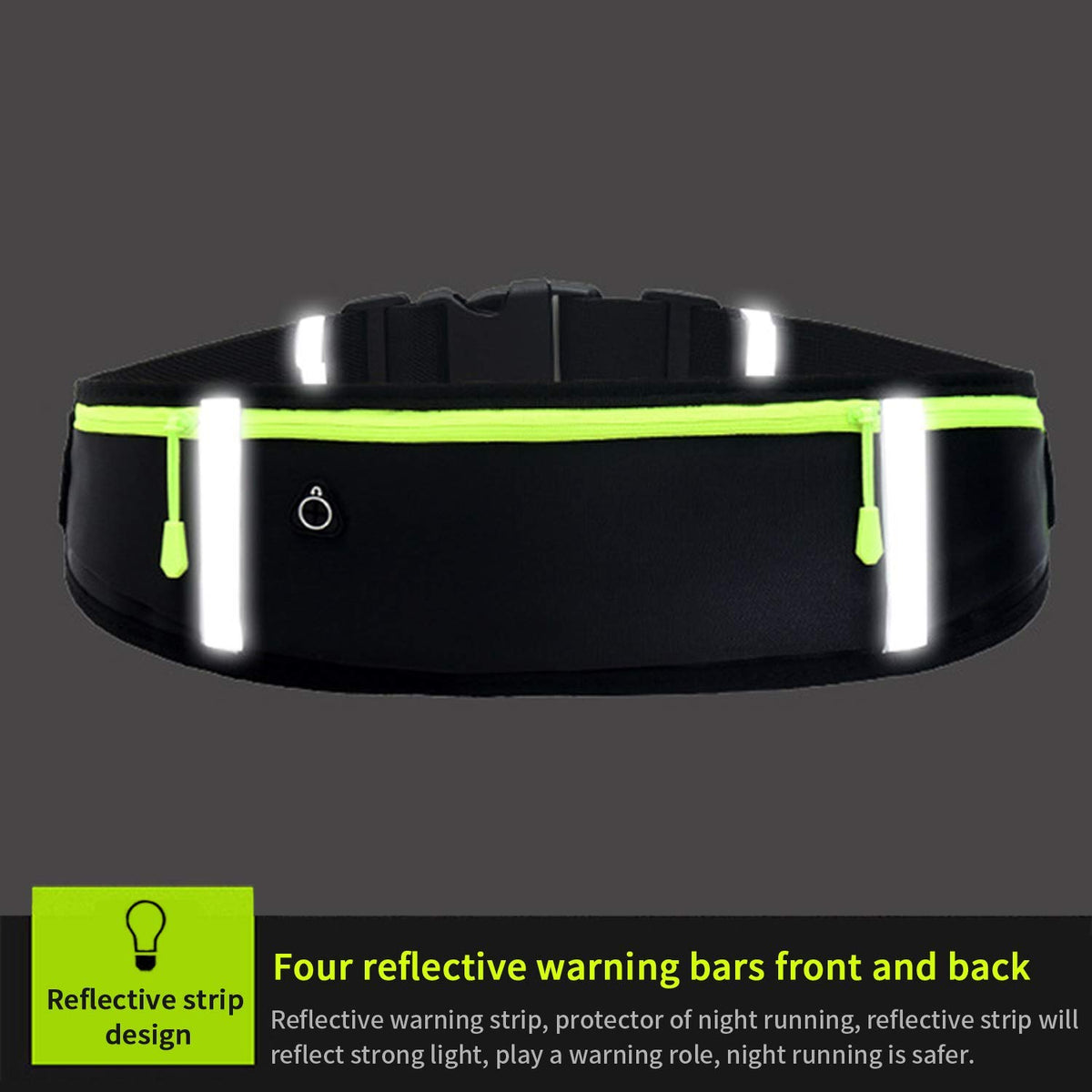 3 Pocket Slim Running Belt
