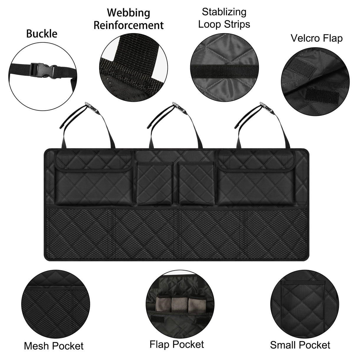 Car Backseat Trunk Organizer