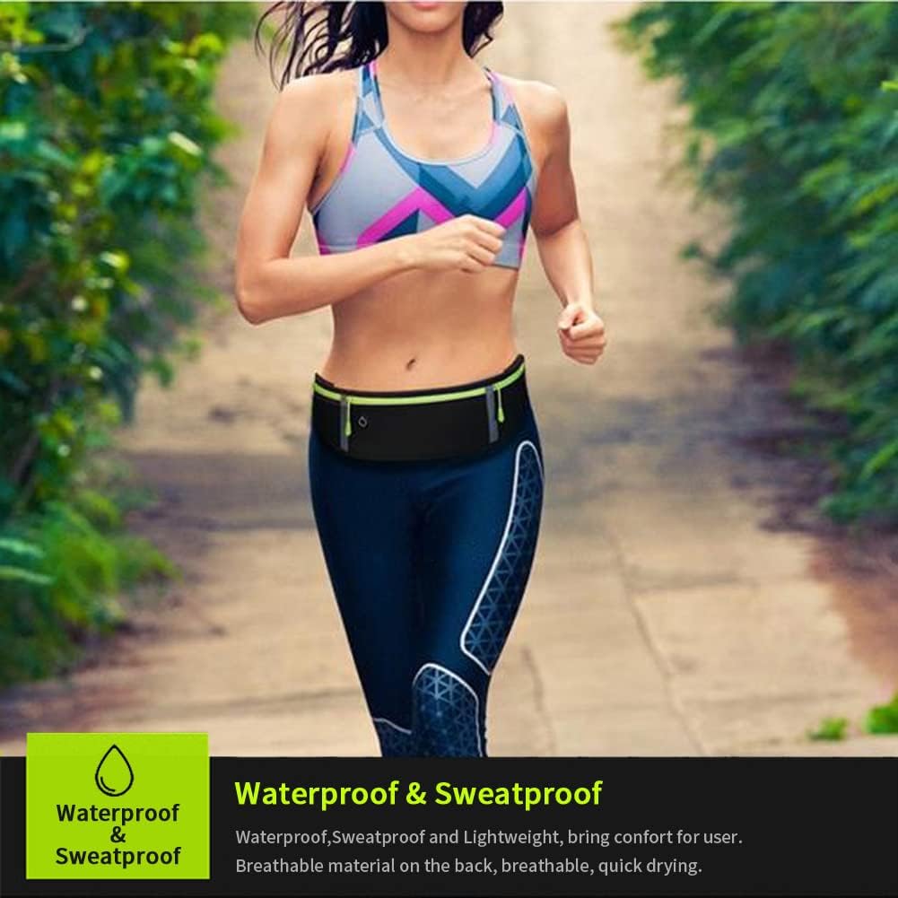 3 Pocket Slim Running Belt