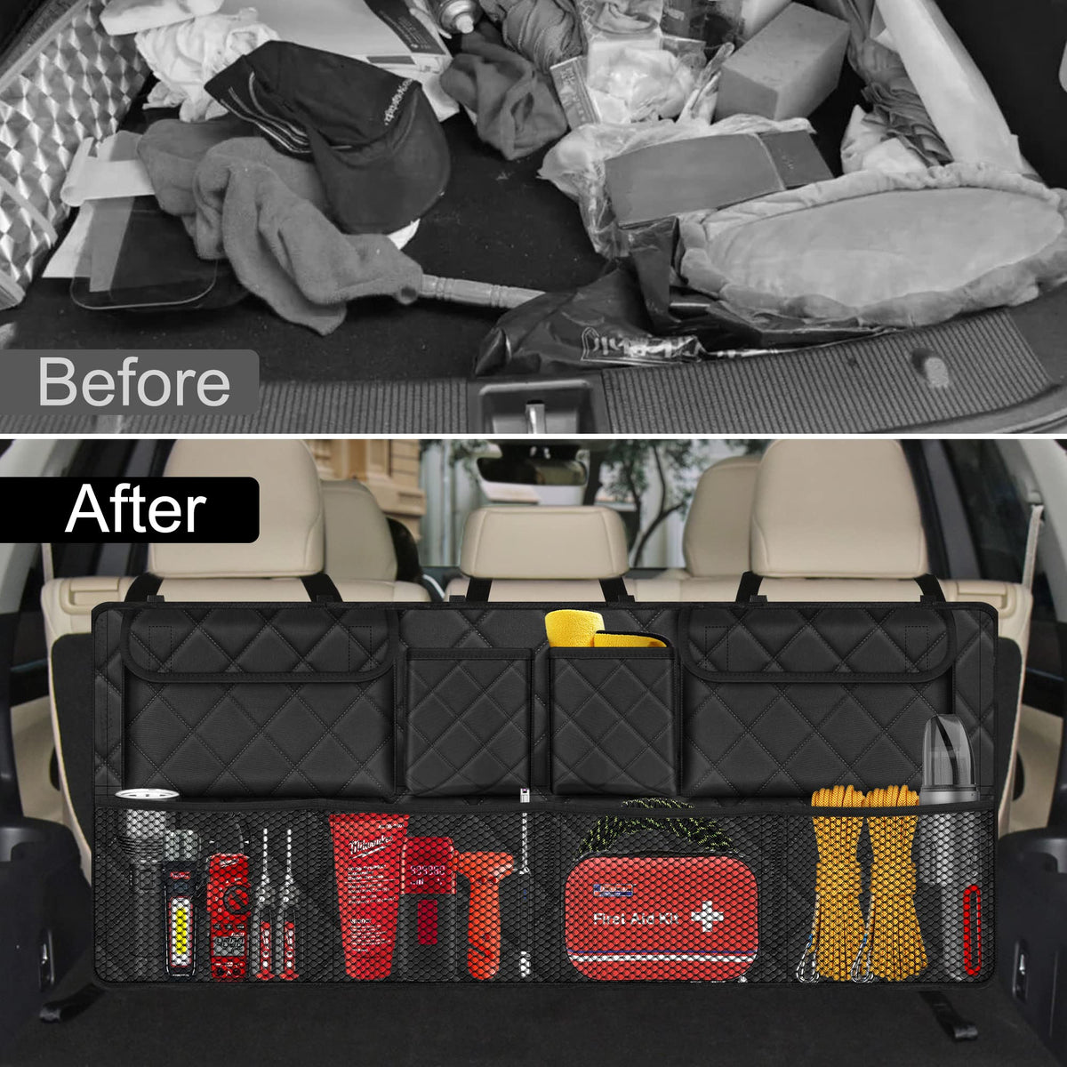 Car Backseat Trunk Organizer