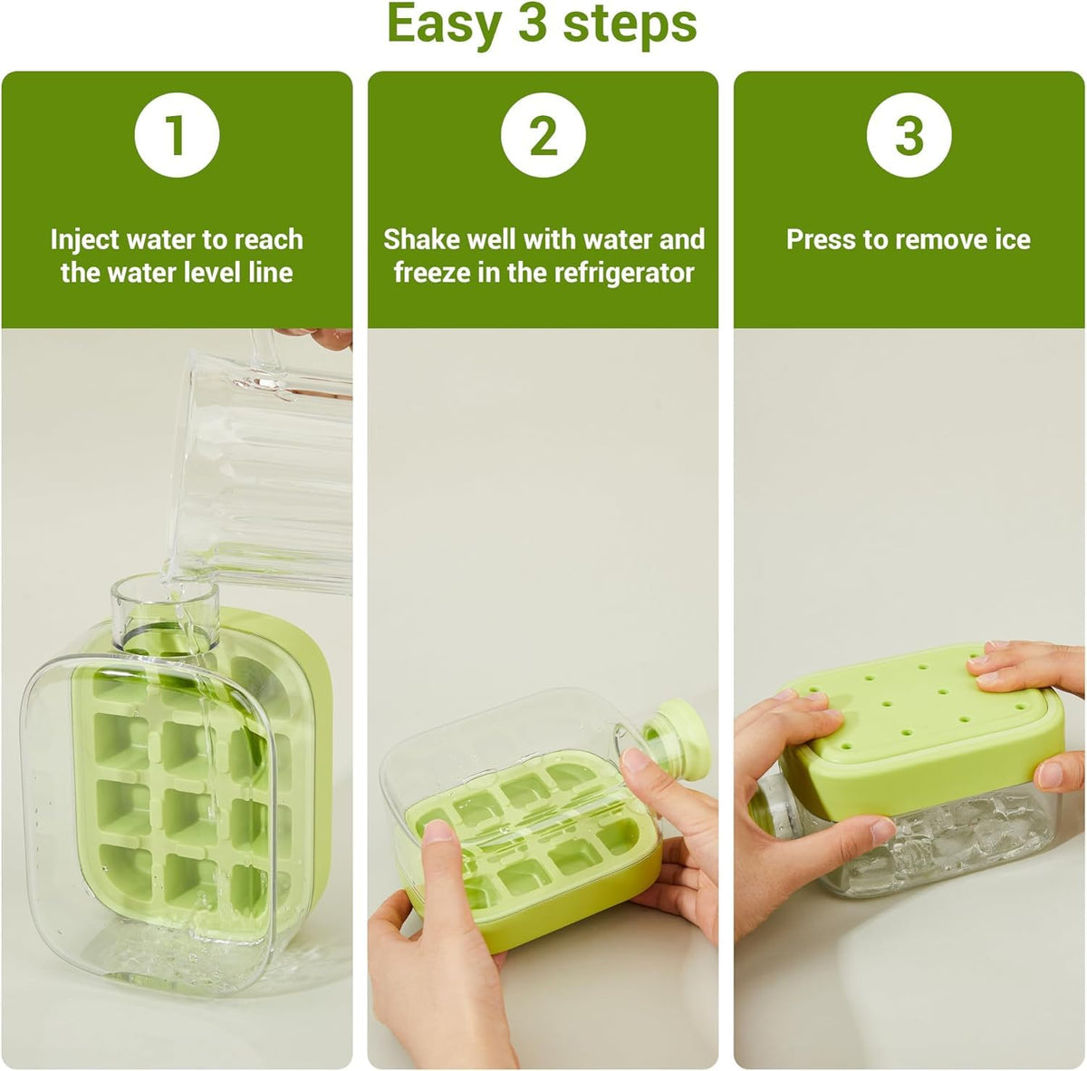 2 in 1 Ice Cube Bottle (500ml)