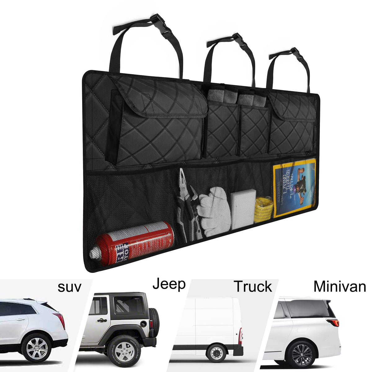 Car Backseat Trunk Organizer