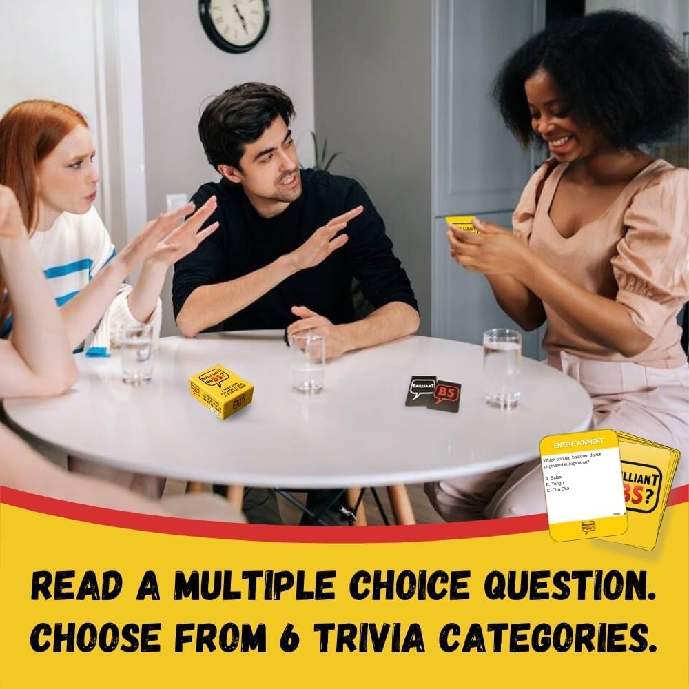 Brilliant or BS? - Card Game